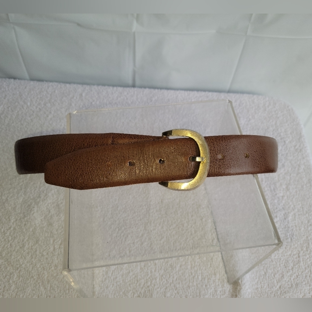 Vintage Hickok 723 Brown Lined Full Grain Cowhide 36 inches